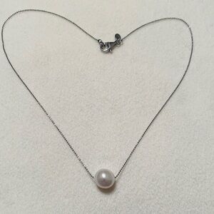 Honora Sterling Necklace with White Fresh Water Pearl